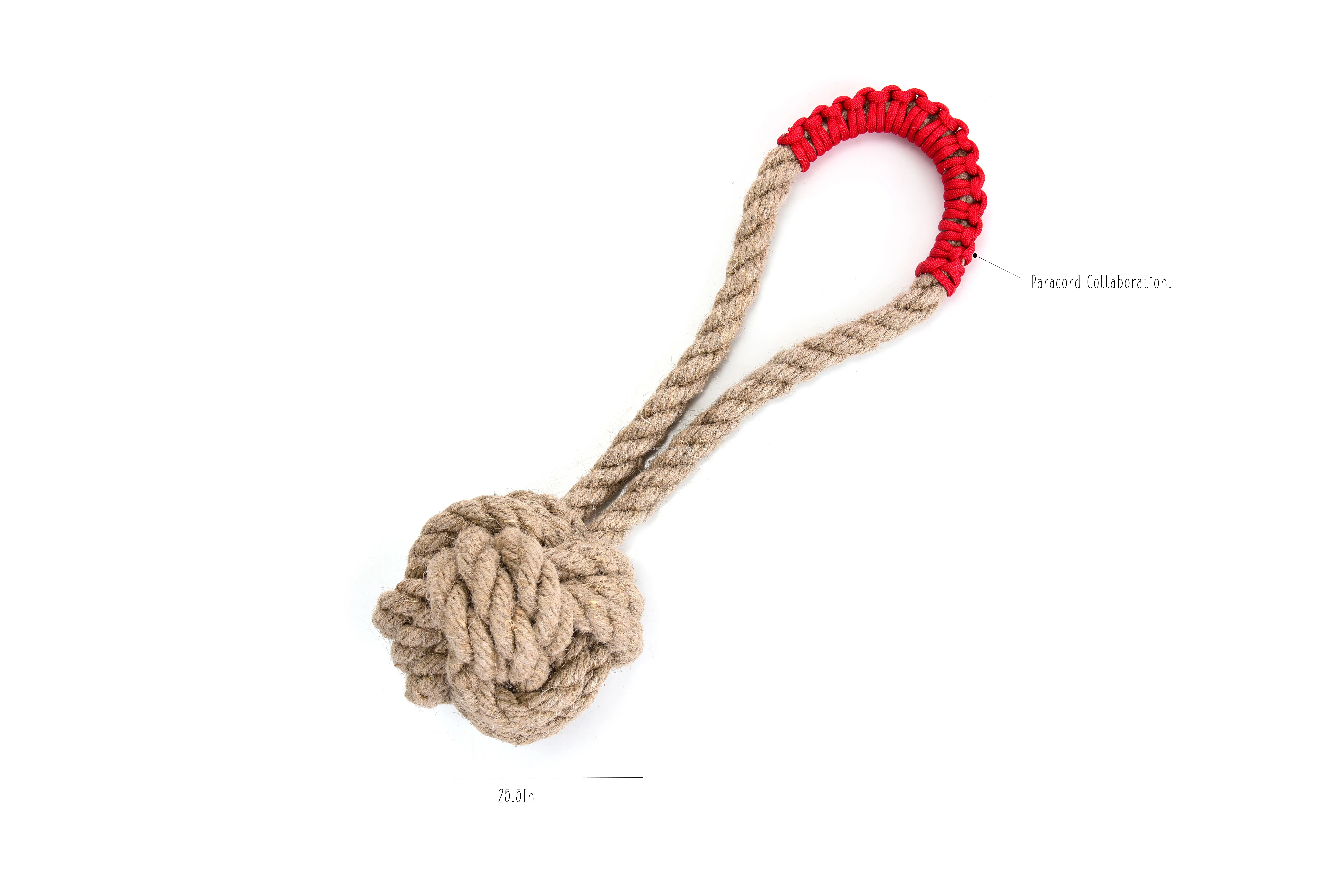 Hemp Rope For Pets! Natural Dog Toys With Paracord 12mm & 20mm Optional