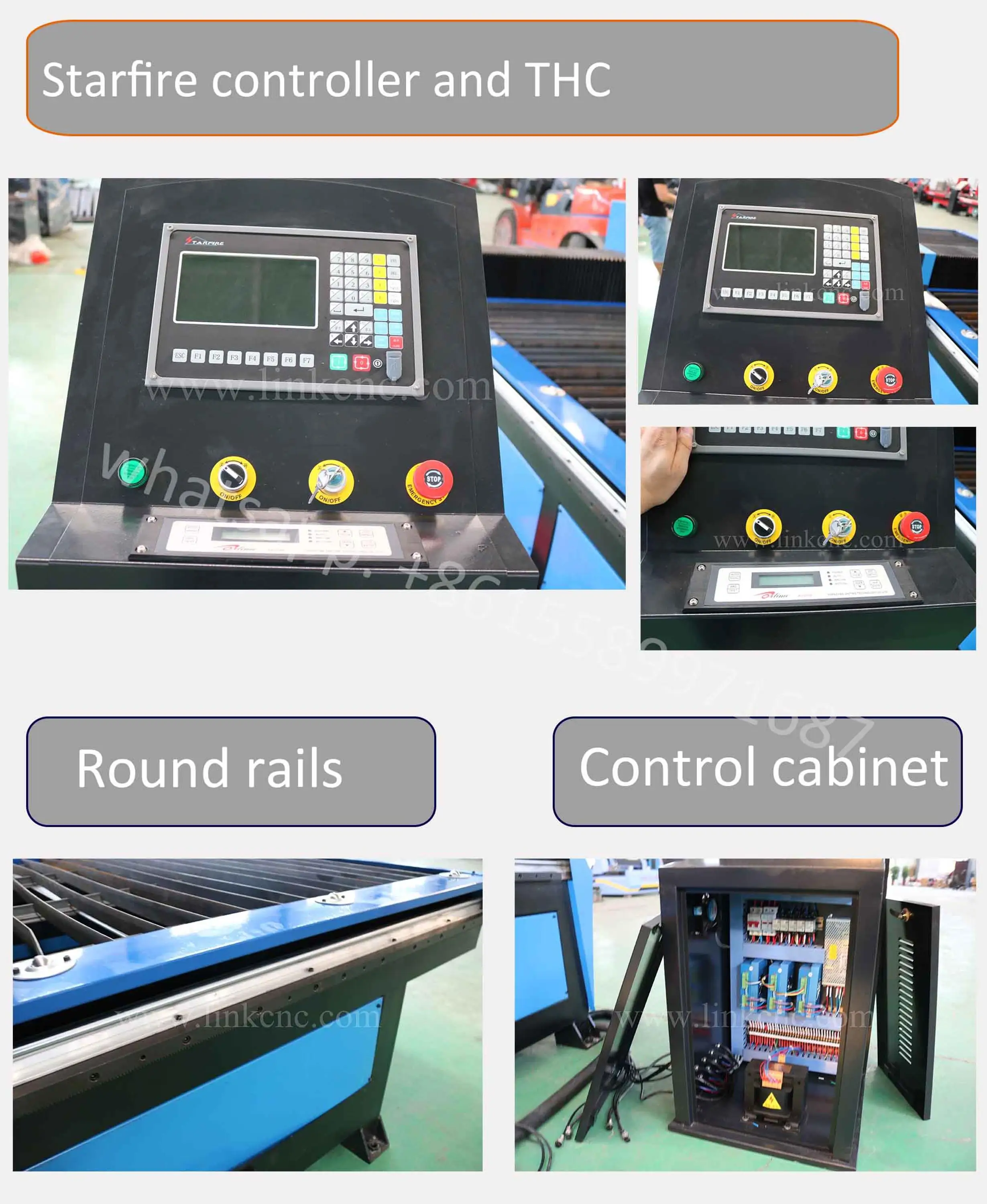 1500*3000mm blade table cnc plasma cutting machine with torch height controller