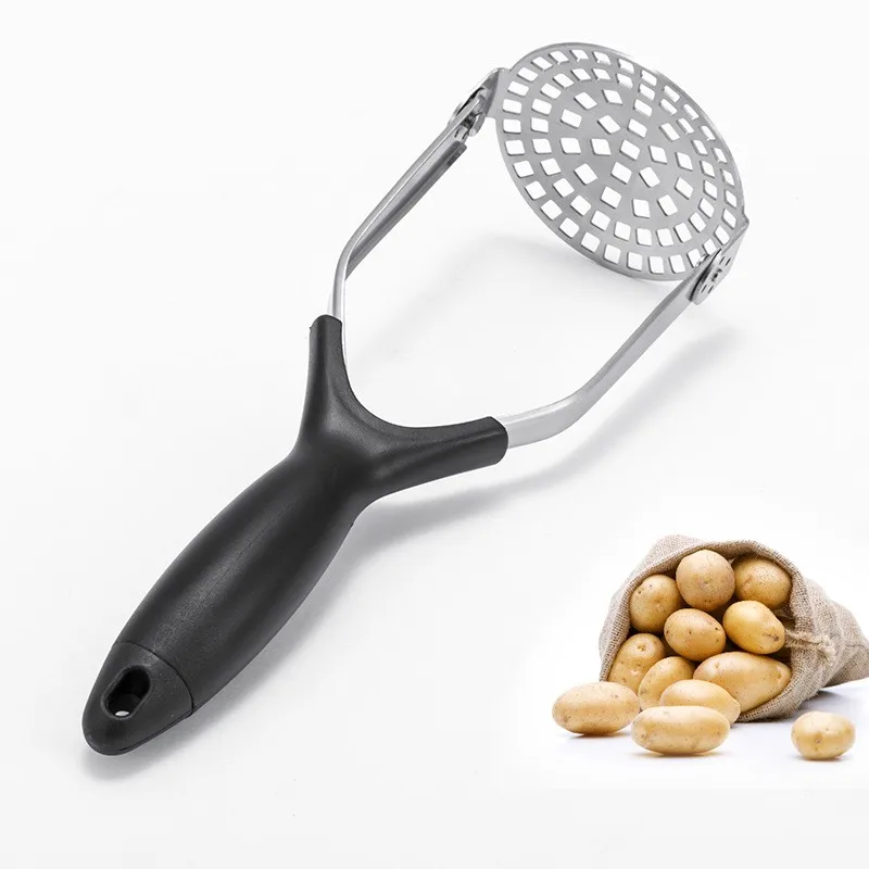 Stainless Steel Hand Masher For Potato Guacamole Egg Salad Banana Bread