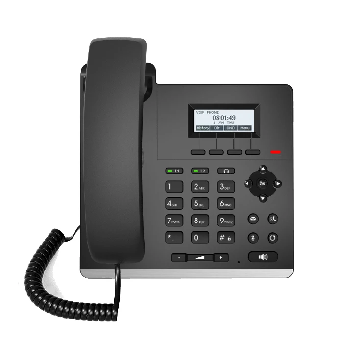 Open 2 Line Sip Ip Phone Cordless Ip Phone - Buy 2 Line Cell Phone ...