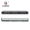 high quality 24 ports rj45 plug utp cat6a patch panel