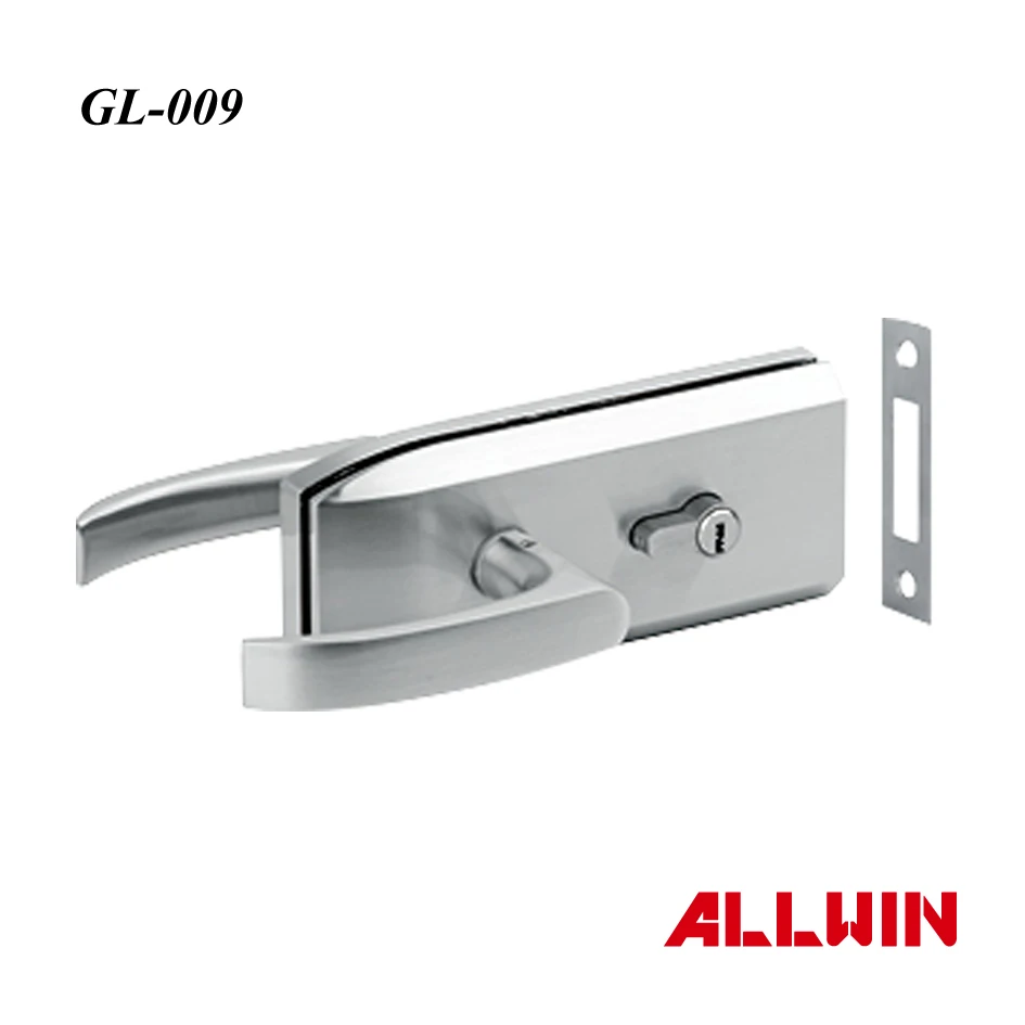 Double Side Lever Handle Glass Door Lock Buy Security Door Lock Hotel
