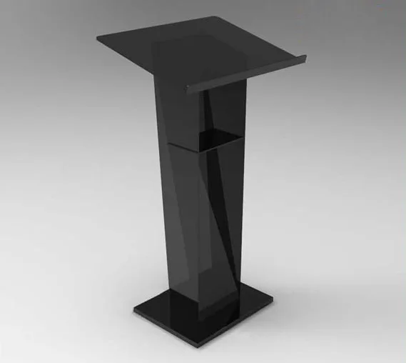 Factory Custom Luxurious Rostrum Podium Pulpit Acrylic Lectern - Buy 