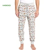 MGOO Custom Animal Pattern Print Sleep Trousers Soft Cotton Men Pajamas Pants Lounge PantsWith Pockets