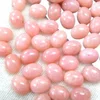 4x3mm Natural Pink Opal Oval Stone Cabochon Loose Gemstone