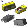 Customized Unique portable bluetooth plastics colorful speaker box design