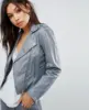 Men cheap star nice leather motorcycle biker gear jacket