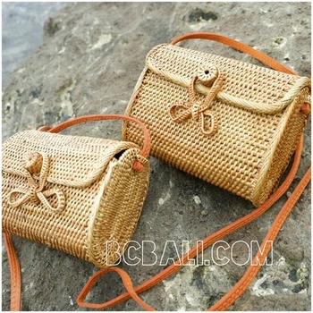 Wallet Purses Bag Ata Grass Hand Woven Handmade Balinese Design Wallet Purses Bag Ata Grass Hand Woven Handmade Balinese Design