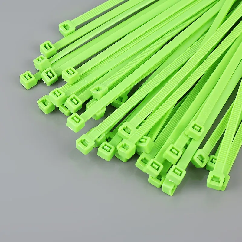 Nbszs Uv Resistant Zip Ties,White And Black Self Locking Plastic Cable