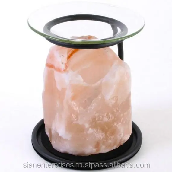 Natural Himalayan Salt Lamp Soap Inhaler Tealight Holder Assorted Sizes 