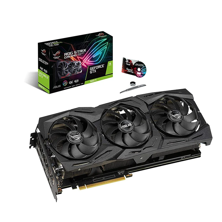 Asus Nvidia Rog Strix Gtx1660ti A6g Gaming Graphics Card Gigabye Gtx 1660ti Video Card Gtx 1660 Ti 6g Graphics Card Buy Nvidia Gtx 1660 Ti Graphics Card Gtx 1660ti Graphics Card Asus