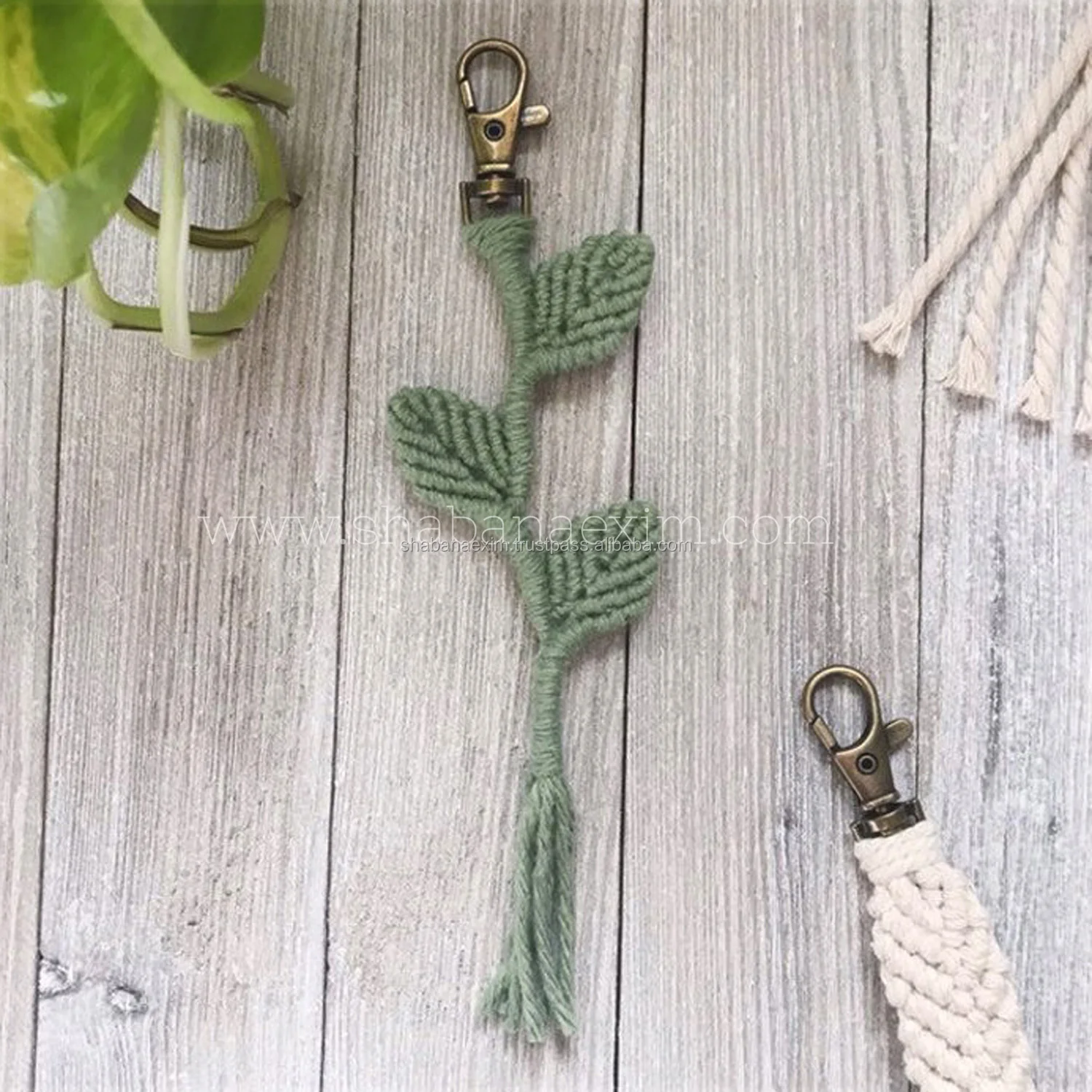 Promotional Woven Wholesale Macrame Key Holder Designer Keychain Buy Design Homemade Keychain