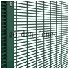 Top quality pvc coated welded double loop wire mesh fence