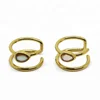 Faux nose ring gold body jewelry non piercing body jewelry