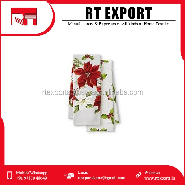 Made In India Cotton Dish Towels/ Kitchen Dish Towels Buy Kitchen