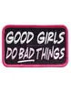 embroidery Patches good girl do bad thing