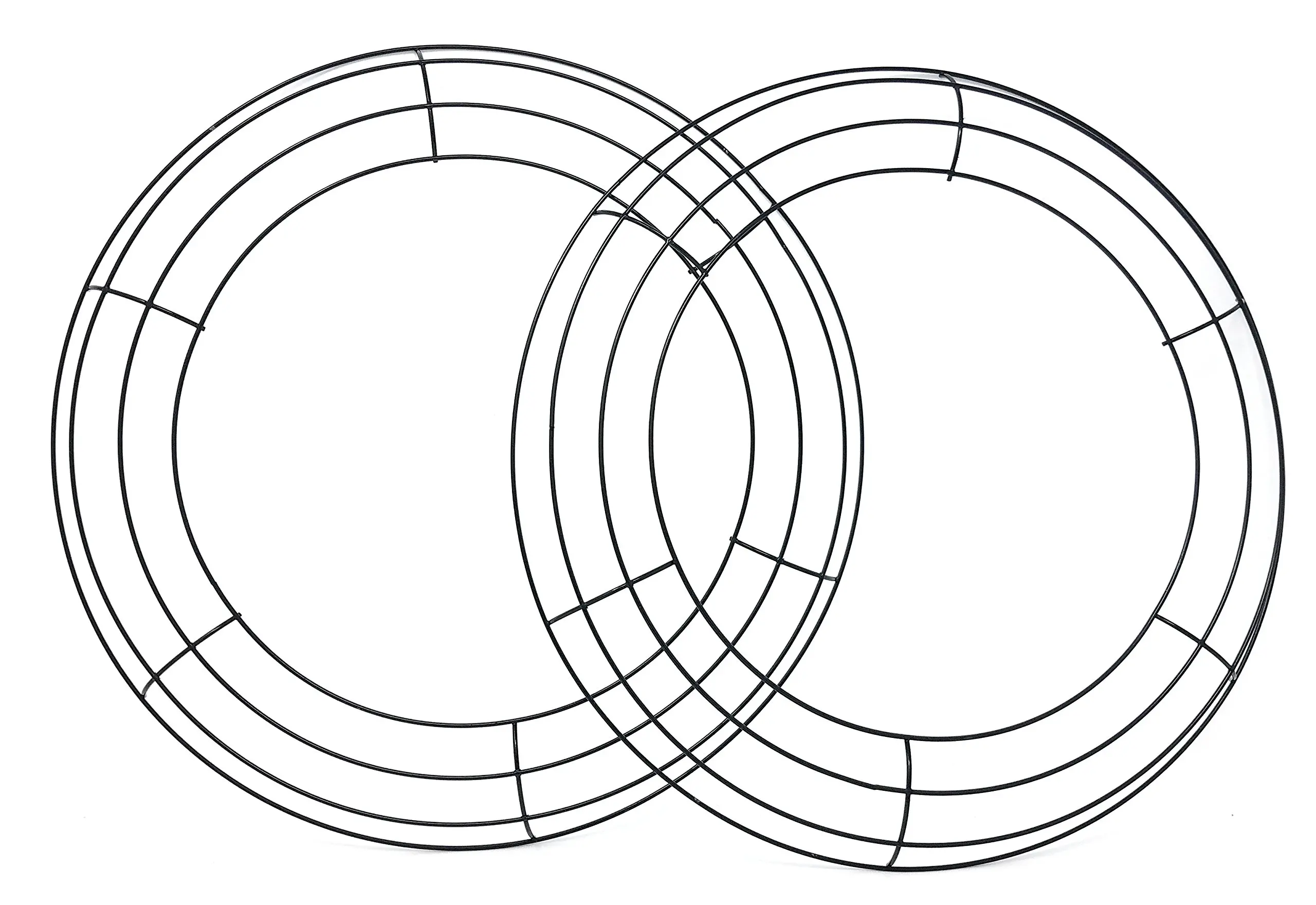 Set Of 10/" /"Wire Wreath Frame-18/"/"