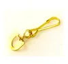 Promotion Lanyard hook Stamping Steel Swivel Hook W/Round Eye Ring