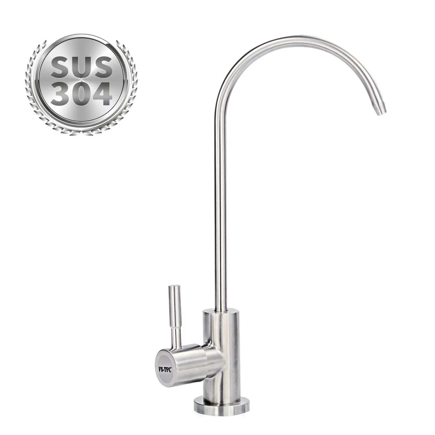 Brushed 304 Stainless Steel Finish No Air Gap Lead Free Fit 1