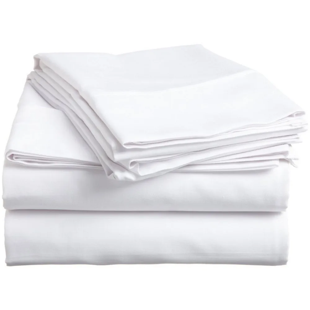 Wholesale Hotel Quality 100 Cotton 300 Thread Count Flat White Xl Twin