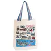 Household Cotton Canvas Stripe Printing Wall Hanging Bag