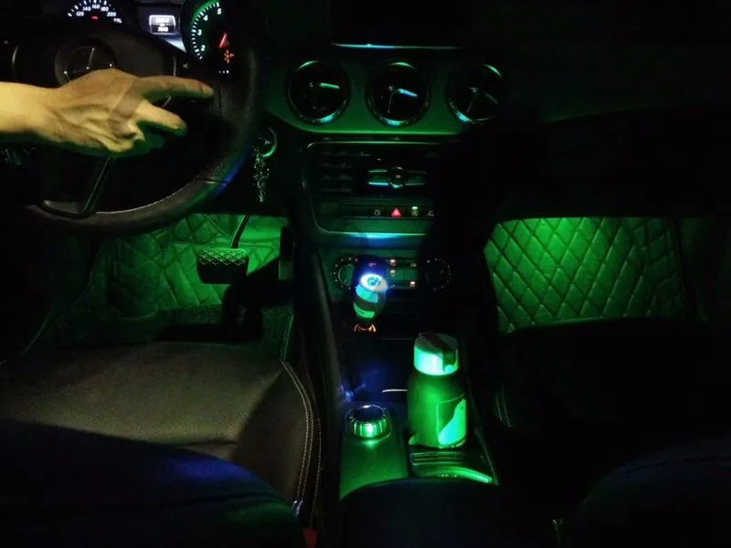 Ambient lighting мерседес