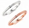 Retail Online Shopping Metal Rose Gold Polished Ladies Mood Ring Best Selling