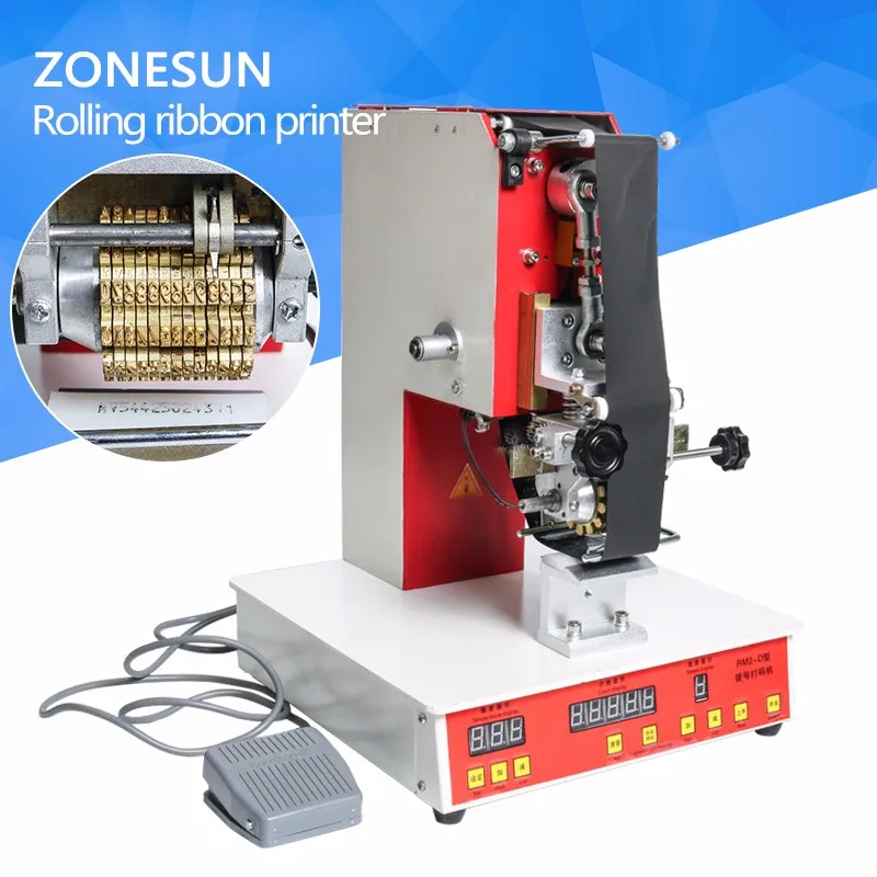 Zonesun Metal Sheet Embosser,Manual Steel Embossing Machine,Aluminum