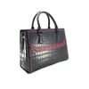Premium Genuine Crocodile Leather Office Lady Tote Bag