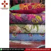 Ethnic Indian Vintage Cotton Sari Fruit Print Hand Stitched Kantha Throw
