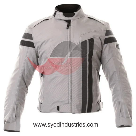 Biker Mesh Jacket CE Approved Cordura Textile 600D Thermal Lining Jackets Blue