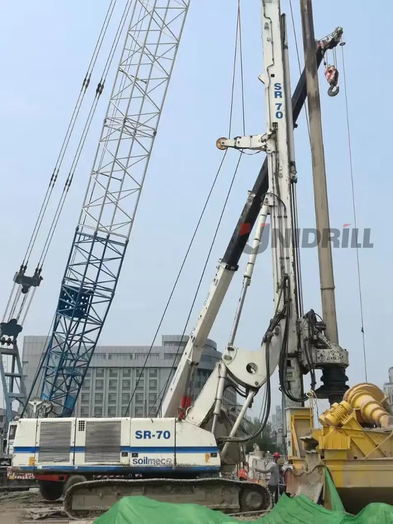 Tailored Soilmec Kelly Bar Sr125 Rotary Drilling Rig Interlocking Kelly