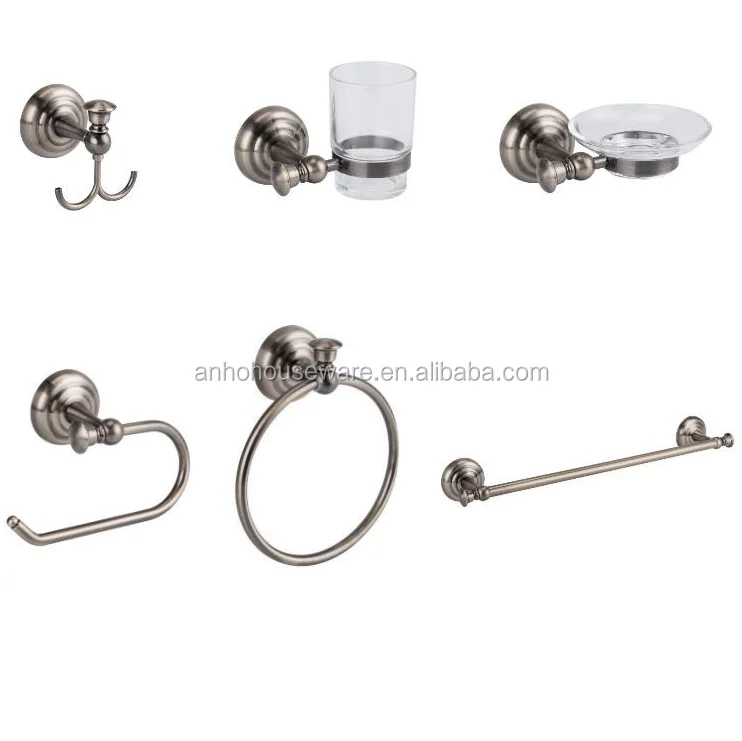 2018 Hot Sale Bathroom Accessories Hardware Set With Towel Bar Buy