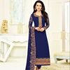 Zisa Meera - 13 Georgette embroidered partywear ready to wear Indian style salwar Kameez suit