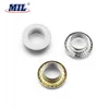 Customized Letters Logo Washable Metal Eyelet Button Press Brass Eyelets