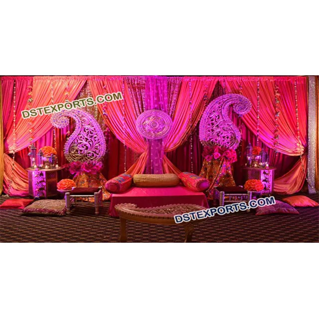 Mehandi Stage Decoration Ideas Muslim Nikah Mehndi Stage Wedding