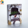 high quality 3d spiral notebook for students study stationary e-co friendly materials