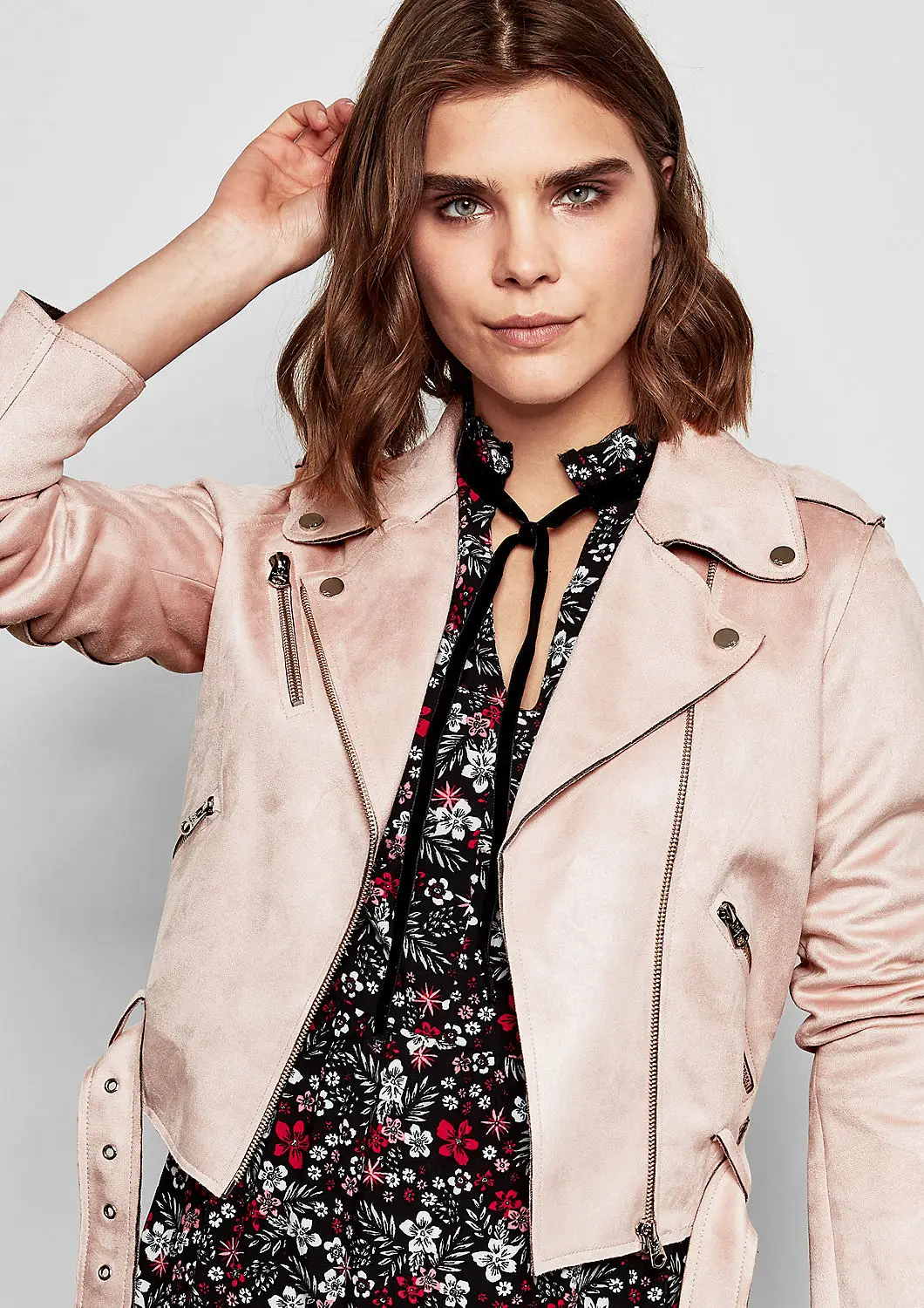 Clothing New European American Style Lotus Leaf Edge Sleeve Leather