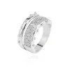 Foxi 925 Silver Jewelry Men's Large Ring Popular men's jewelry abroad