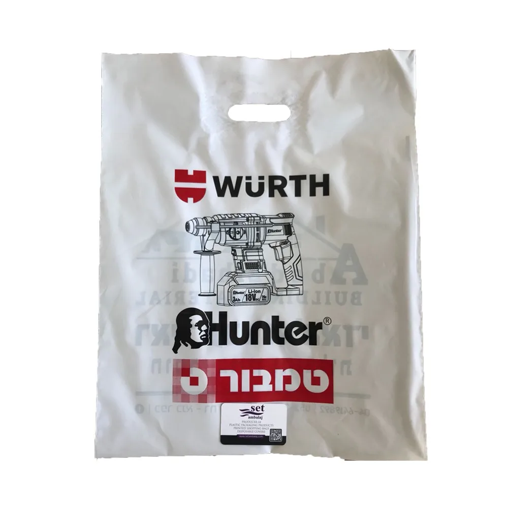 Factory Wholesale Cheap High Quality Plastic Bag With Handle Customized