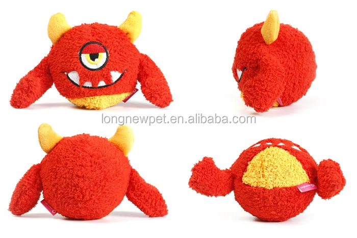 dog toy plush ball