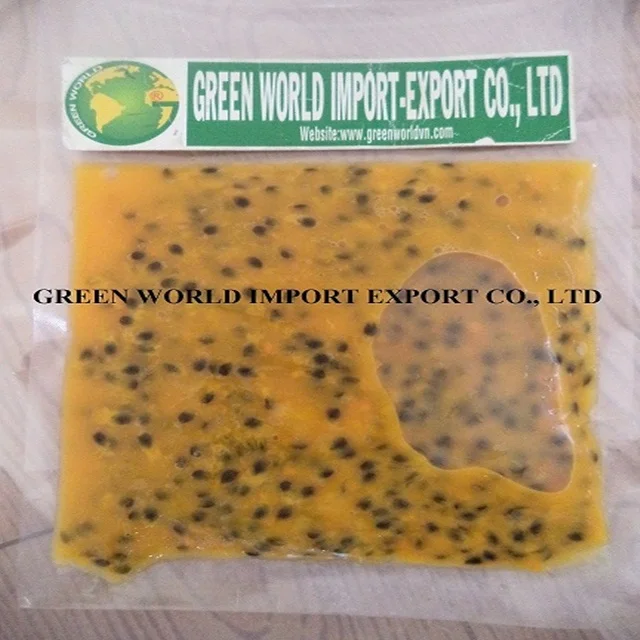 Best Price Of Frozen Passion Fruit Pulp With Seed With High Quality