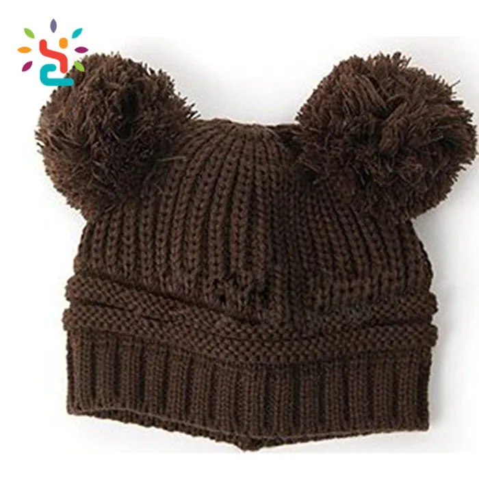 double ball beanie