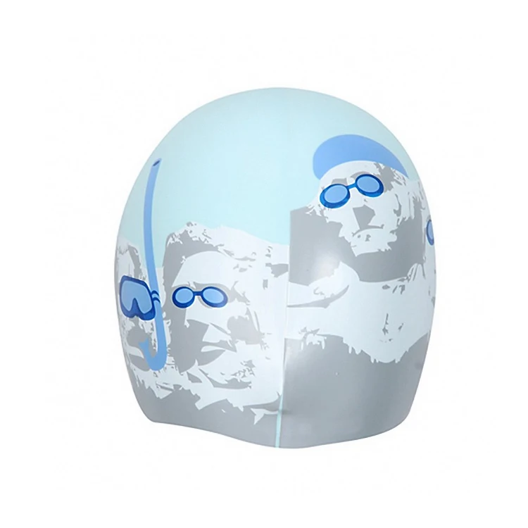 Eco-Friendly Fashion Custom Blank Adult Personalized Silicone Swim Caps