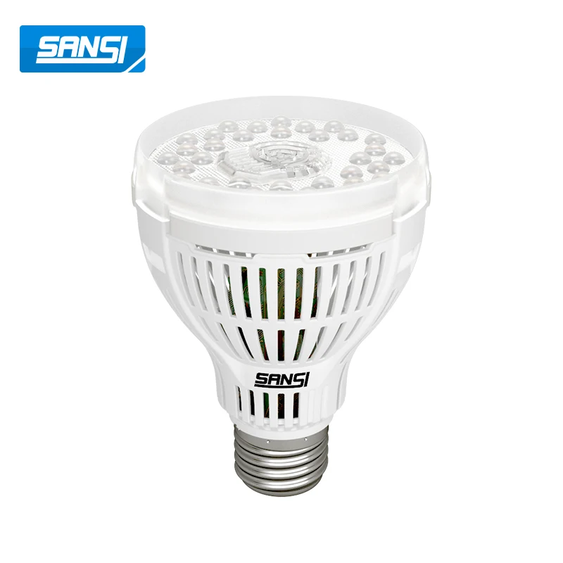 SANSI 15w green plant warehouse e27 grow bulbs waterproof vertical farm led grow light