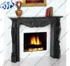 synonyms black granite semi polished fireplace