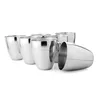 fashion creative electronic self stirring stainless steel mug with battery,350ml self heating cup