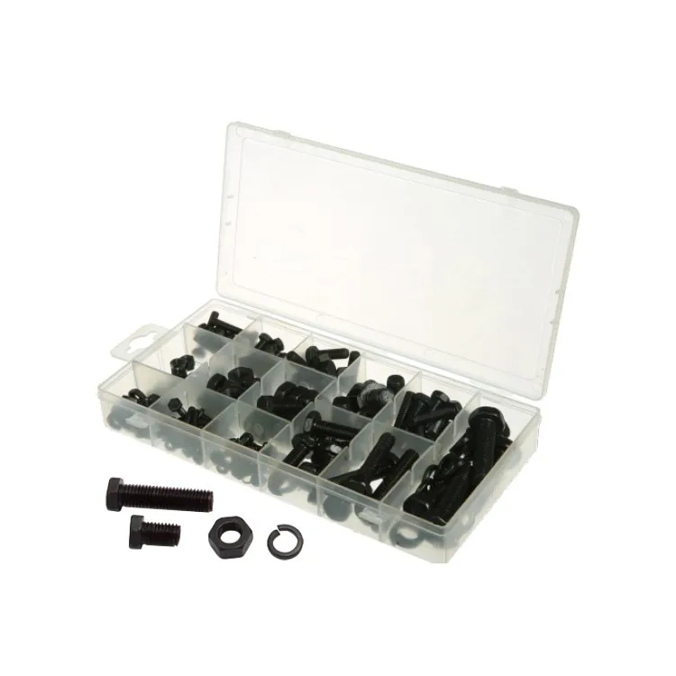 240pc Metric Black Hex Head Nut And Bolt Assortment Buy Nut And Bolt Assortmentblack Hex Head 