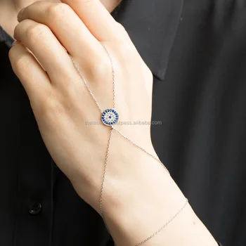 Silver Shire Evil Eye Slave Bracelet Whole Turkish 925 Silver Shire Evil Eye Slave Bracelet Whole Turkish 925 Sterling Good Luck Ring