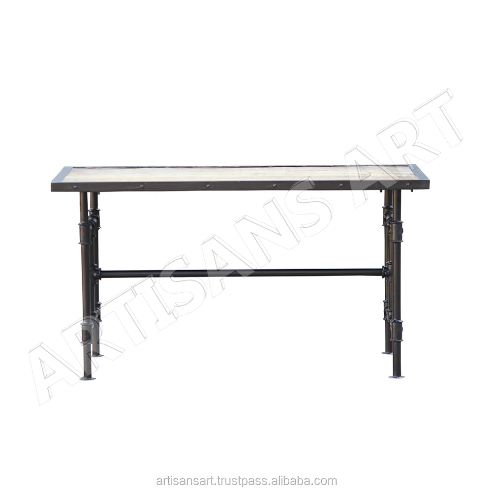 Vintage Mid Century Urban Rustic Dining Table Folding Cast Iron Furniture Vinatage Antique Vintage Mid Century Urban Rustic Dining Table Folding Cast Iron Furniture Vinatage Antique